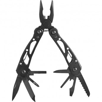 Мультитул GANZO G104S-B (10 в 1) черный мини