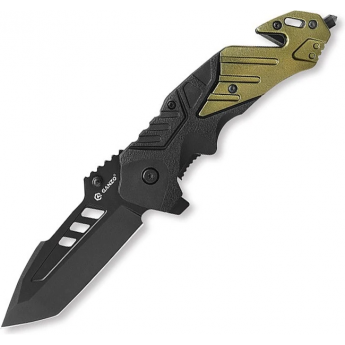 Нож складной GANZO G629-GR черный/оливковый Нож складной GANZO G629-GR черный/оливковый